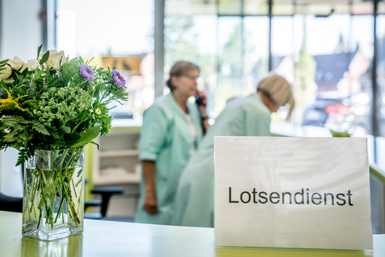 Tresen Lotsendienst - Grüne Damen - Albertinen Krankenhaus Hamburg